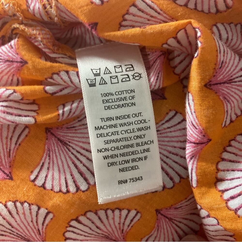 Sigrid Olsen 100% Cotton Colorful Tunic Boho Beac… - image 8